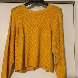 Yellow sweater